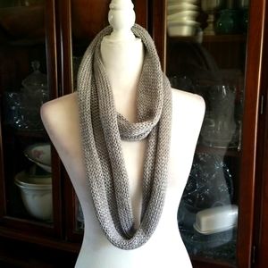 Silver Grey Soft Scarf